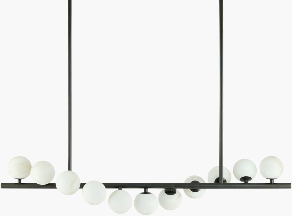 Taloura Pendant, by Surya, 47" length x 9" width x 39" height