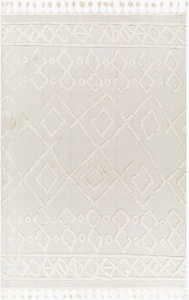 Nora Machine Woven Rug, by Surya, 1'3.75" length x 1'3.75" width