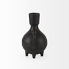 Cyrus  Black Spherical Vase with Flute Decorative Object thumbnail 6