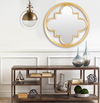 Leighton I 15x20 Gold Toned Metal Spherical Pendant Light, by Mercana, 15" length x 15" width x 20" height thumbnail 2