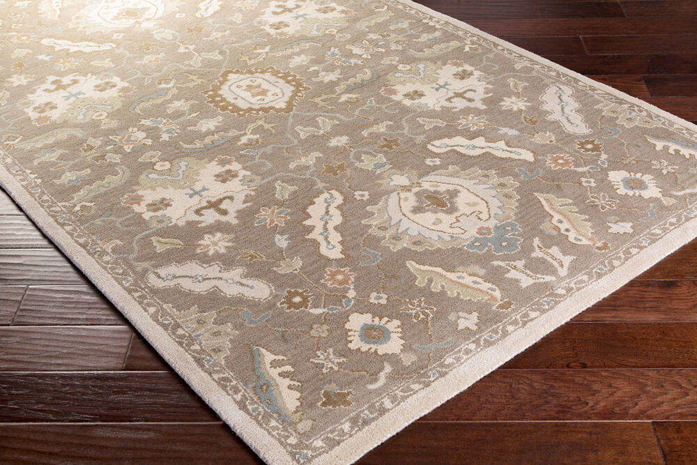 Caesar Handmade Rug, by Surya, 1'6" length x 1'6" width