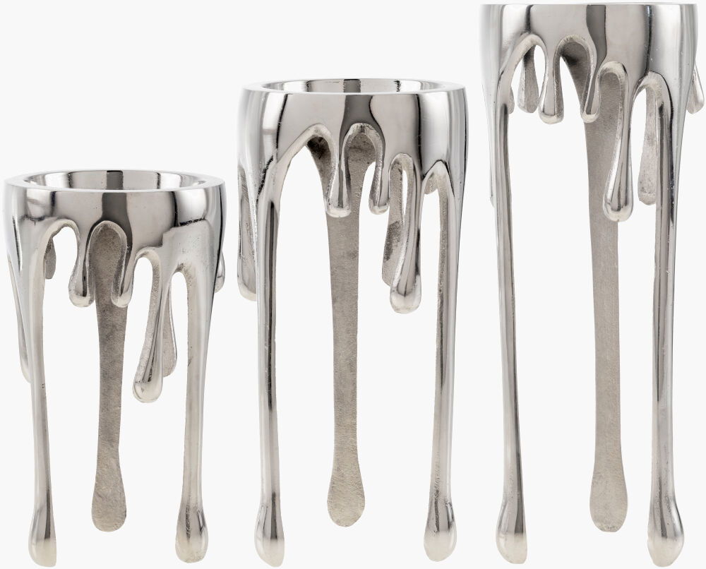 Castellana Candleholder/Candle, Candles & Candle Holder by Surya, 5" width x 9" height