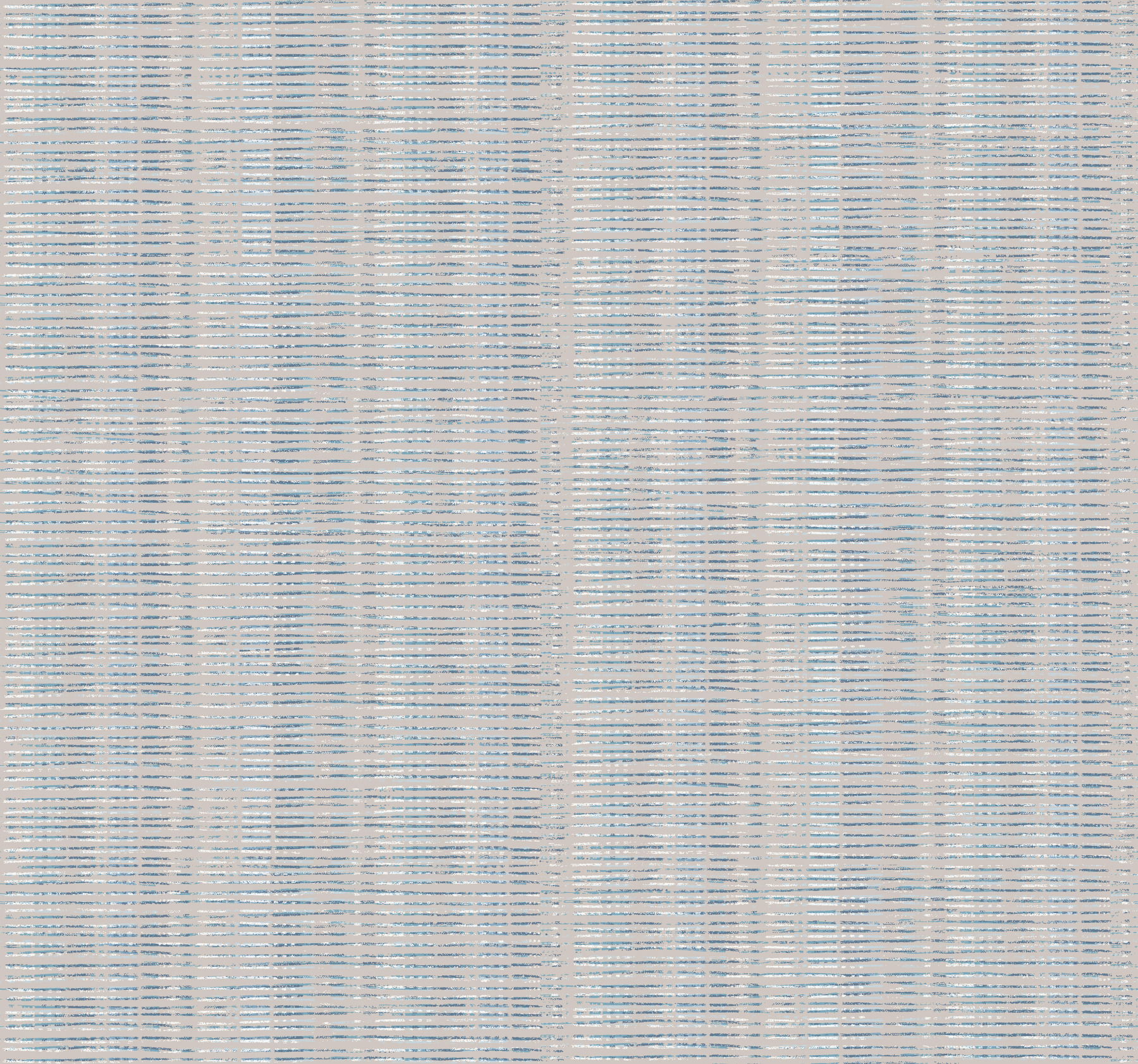 Broken Boucle Stripe Putty & Blue Wallpaper, by York Wall, 27' length x 2'3" width x 0.02" depth View 1