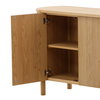Raelyn Sideboard Natural, Sideboards & Buffet by Dovetail, 84" width x 34" height x 18.1" depth thumbnail 7