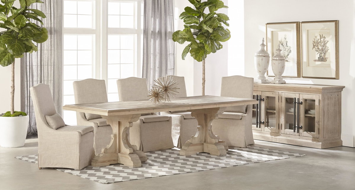 Colette Slipcover Dining Chair, Set of 2, by Essentials for Living, 23" width x 41" height x 27" depth View 10