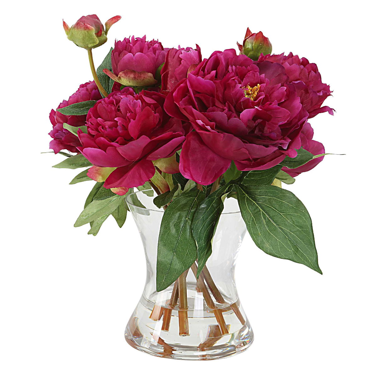 Prima Peony Bouquet, Artificial Plants & Flower by Uttermost, 12.5" width x 12" height x 12.5" depth View 4