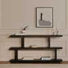 Miri Shelf Small Black, Shelving & Bookcase by Moe's Home, 63" width x 32.67" height x 11.5" depth thumbnail 6