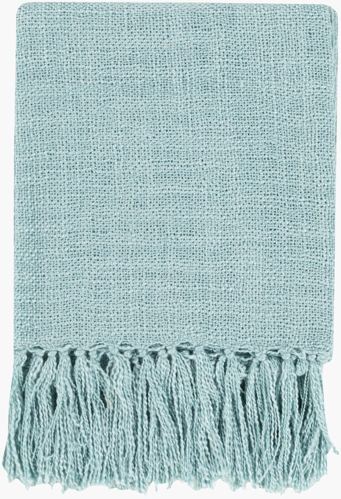 Tilda Throw, Blankets & Throw by Surya, 59" length x 51" width