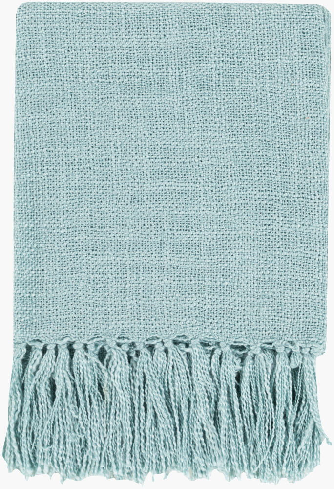 Tilda Throw, Blankets & Throw by Surya, 59" length x 51" width