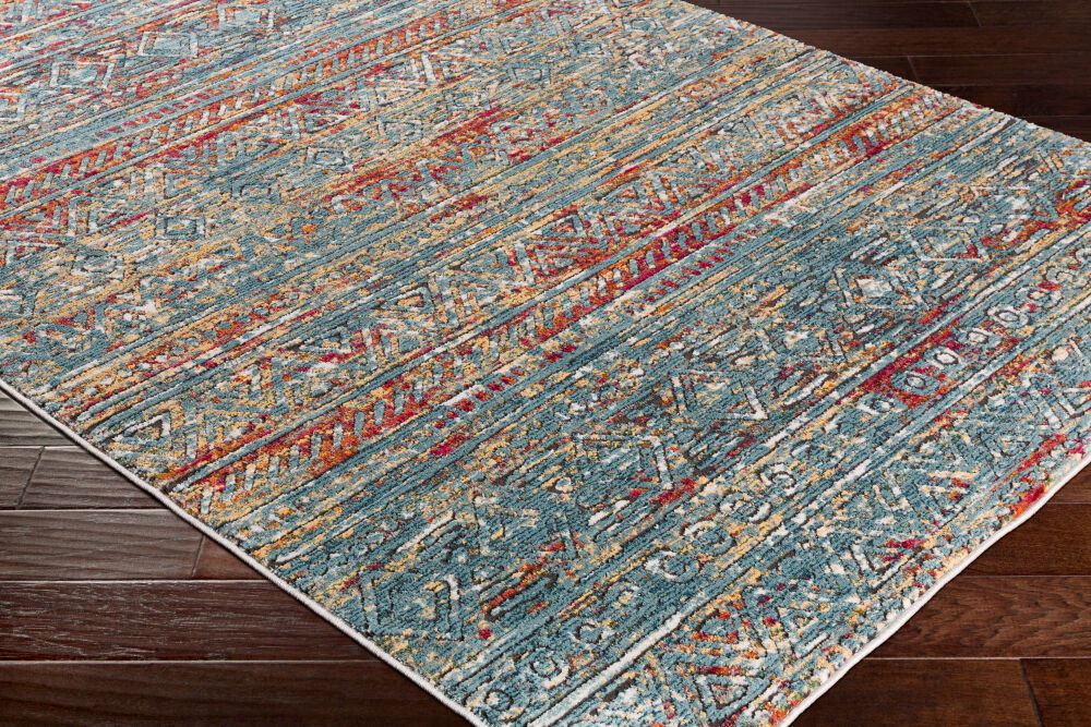 Herati Machine Woven Rug, by Surya, 10'5.98" length x 7'10.49" width