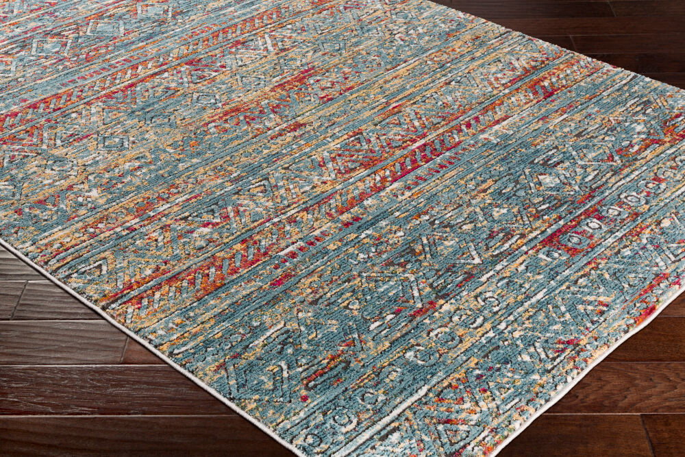 Herati Machine Woven Rug, by Surya, 2'11.43" length x 1'11.62" width