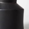 Laforge Black Ceramic Vase, by Mercana, 5.51" length x 5.51" width x 9.45" height thumbnail 9