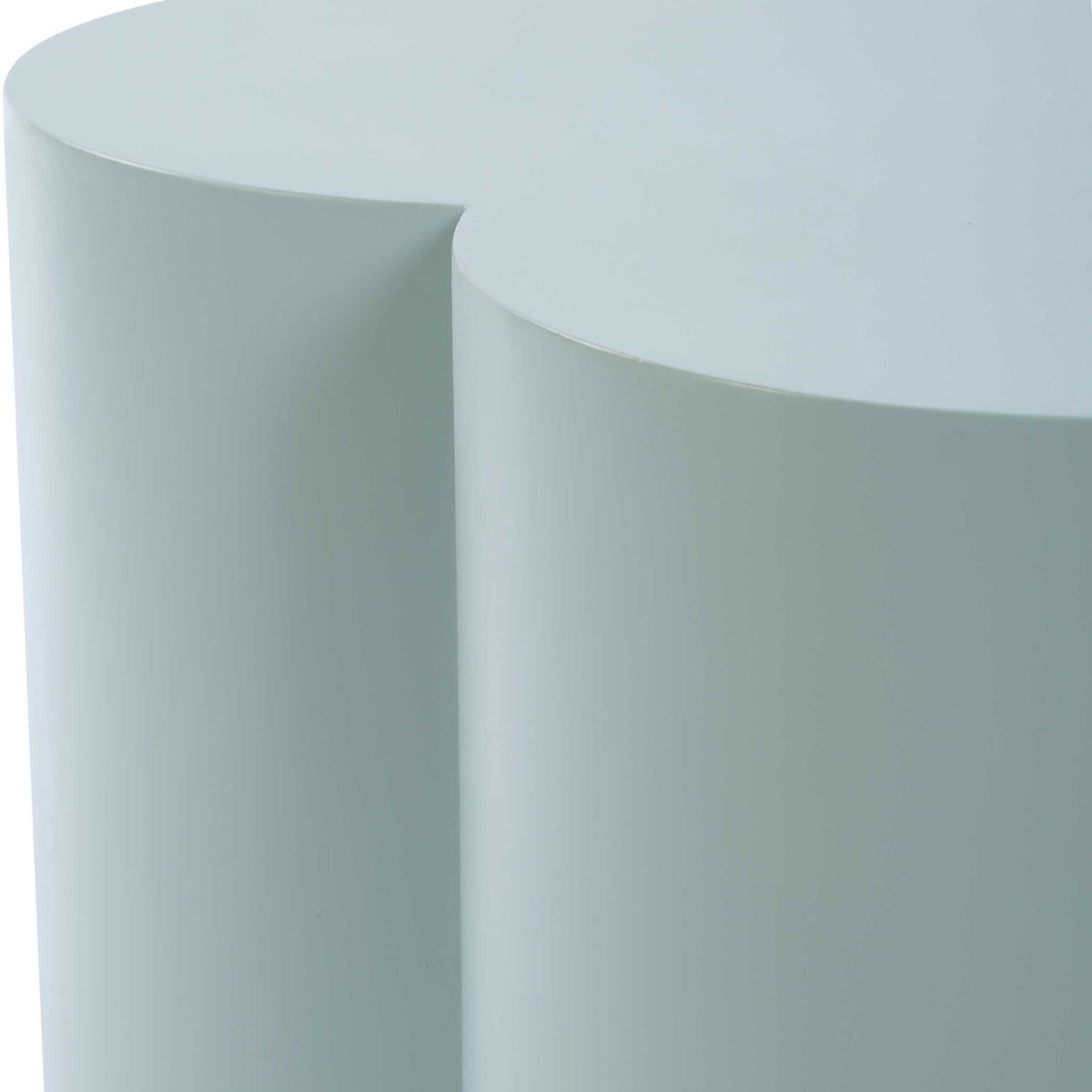 Beven Outdoor Light Blue Accent Table, Outdoor Table by Uttermost, 1'5.75" width x 1'4" height x 1'5.75" depth View 6