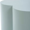 Beven Outdoor Light Blue Accent Table, Outdoor Table by Uttermost, 1'5.75" width x 1'4" height x 1'5.75" depth thumbnail 6