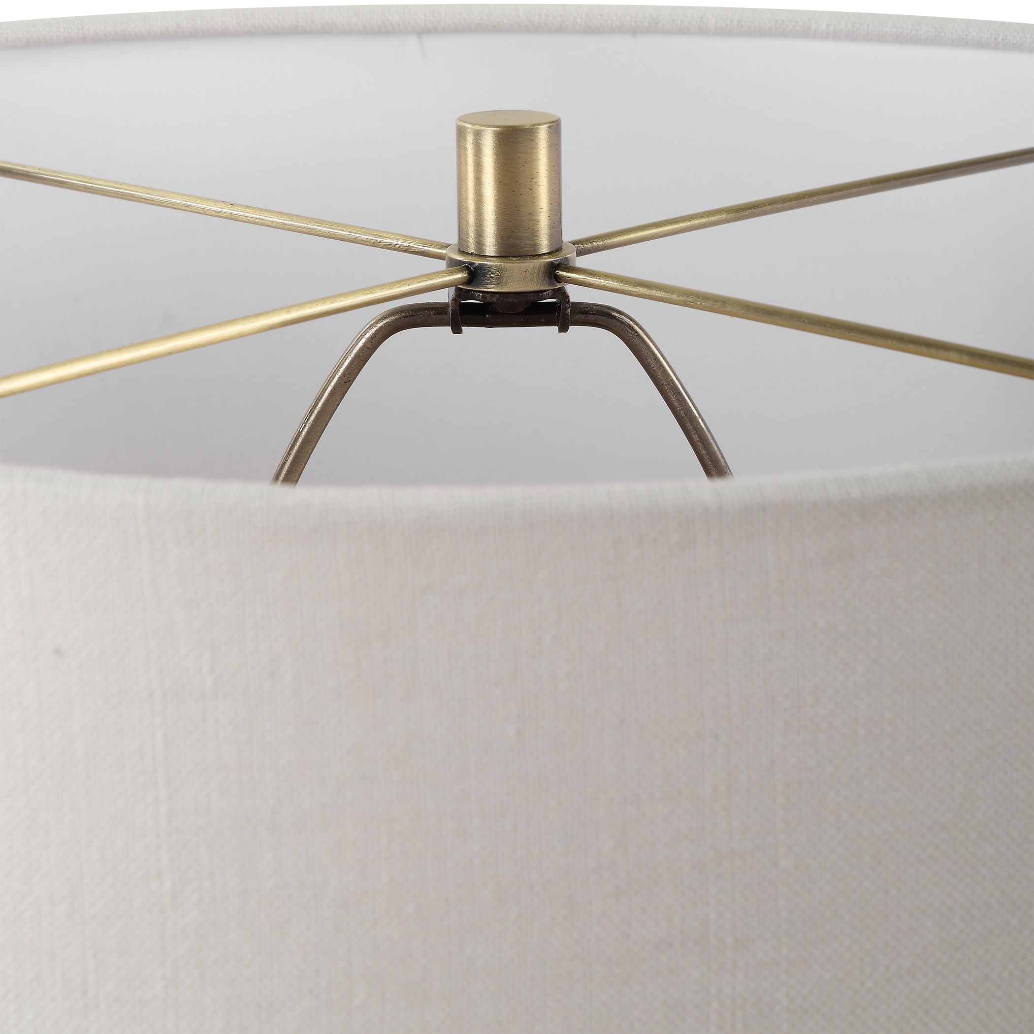 Strata Tan Glaze Table Lamp large image 