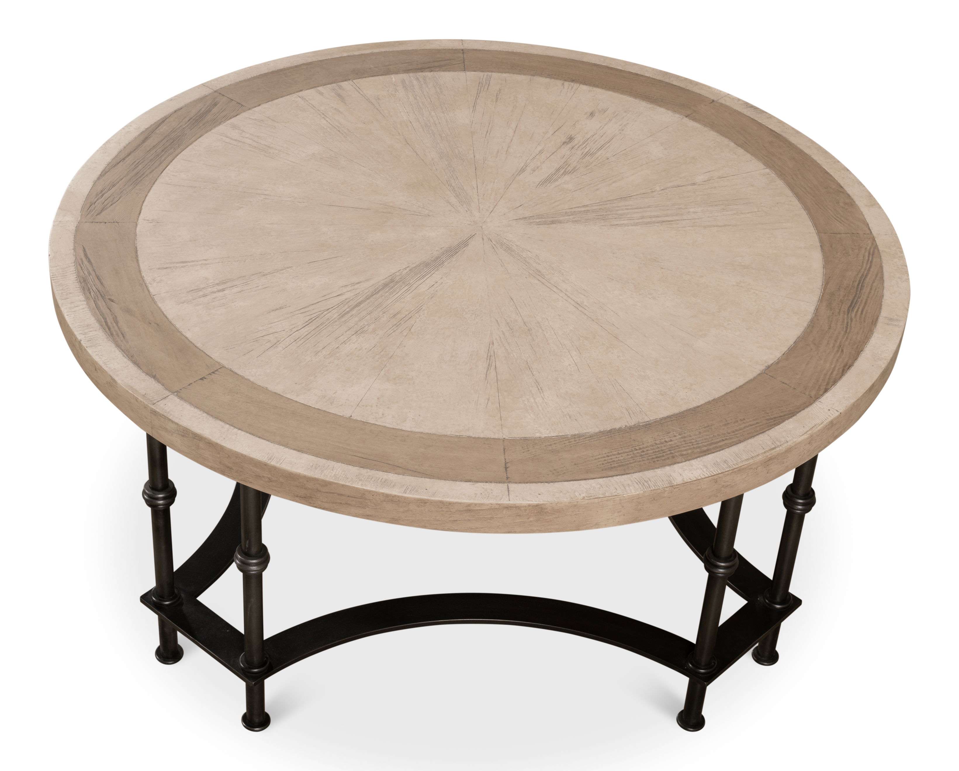 Chisholm Equestrian Cocktail Table, Grey large image 