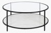 Alecsa Coffee Table, by Surya, 36" width x 14" height thumbnail