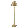 Pilot Brass Buffet Lamp, Floor Lamp by Uttermost, 10" width x 36.5" height x 10" depth thumbnail 1