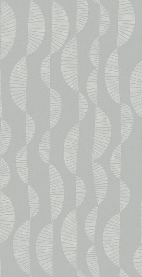 Seychelles Wave Grey Peel & Stick Wallpaper