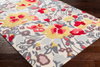 Botanical Handmade Rug, by Surya, 1'6" length x 1'6" width thumbnail