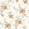 Heirloom Rose Yellow Wallpaper, by York Wall, 33' length x 1'8.5" width x 0.02" depth thumbnail