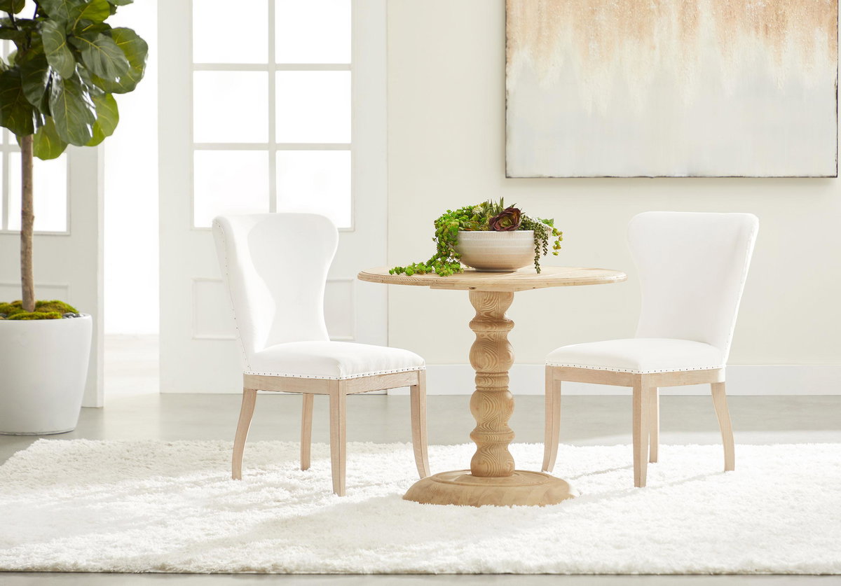 Chelsea 36' Round Dining Table, by Essentials for Living, 35.5" width x 30" height x 35.5" depth View 16