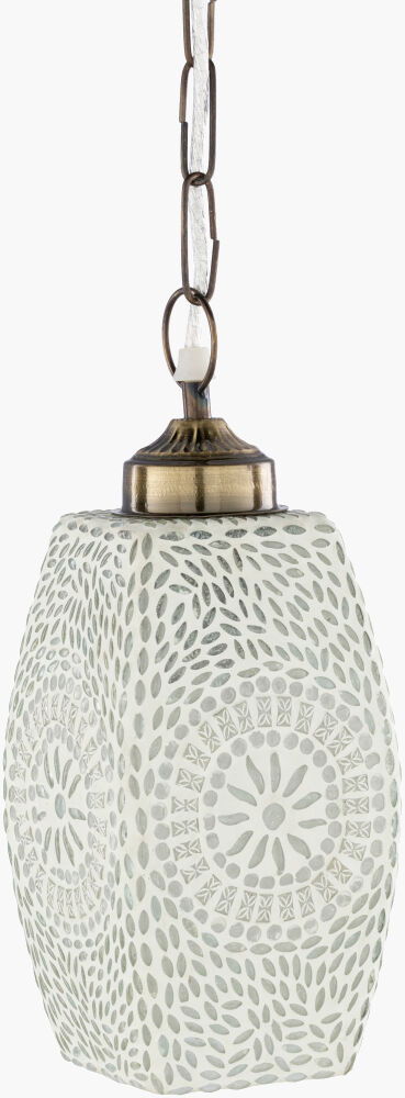 Daleyza Pendant, by Surya, 5" length x 5" width x 13" height