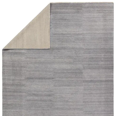 Jaipur Living Origin Hand-Knotted Solid Light Gray Area Rug (10
