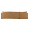 Otis 2 Piece Chaise Sectional Frame LAF, Sofas & Sectional by Dovetail, 123" width x 28.5" height x 64" depth thumbnail 3