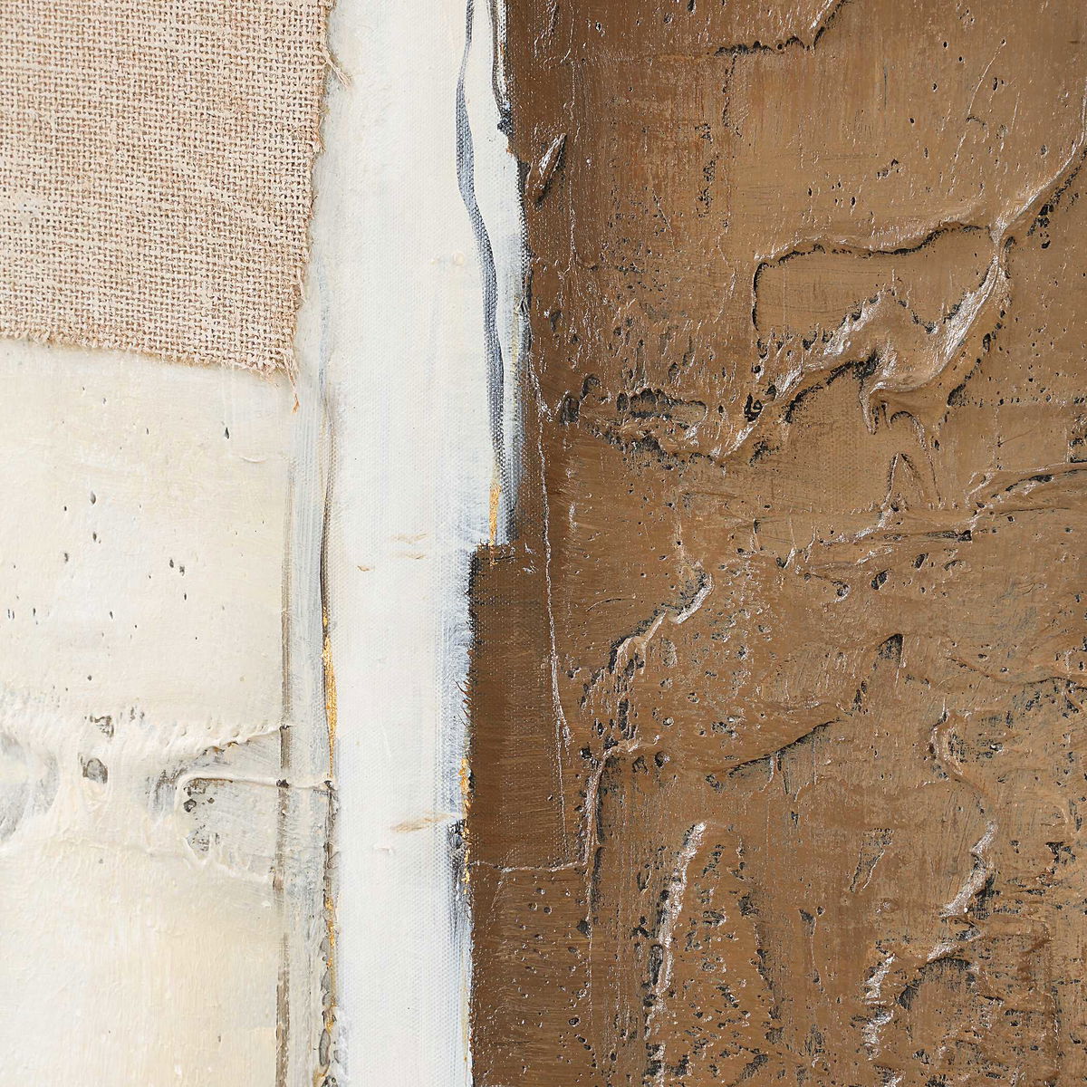 Interference Hand Painted Canvas, Art by Uttermost, 41" width x 59" height x 2" depth View 5
