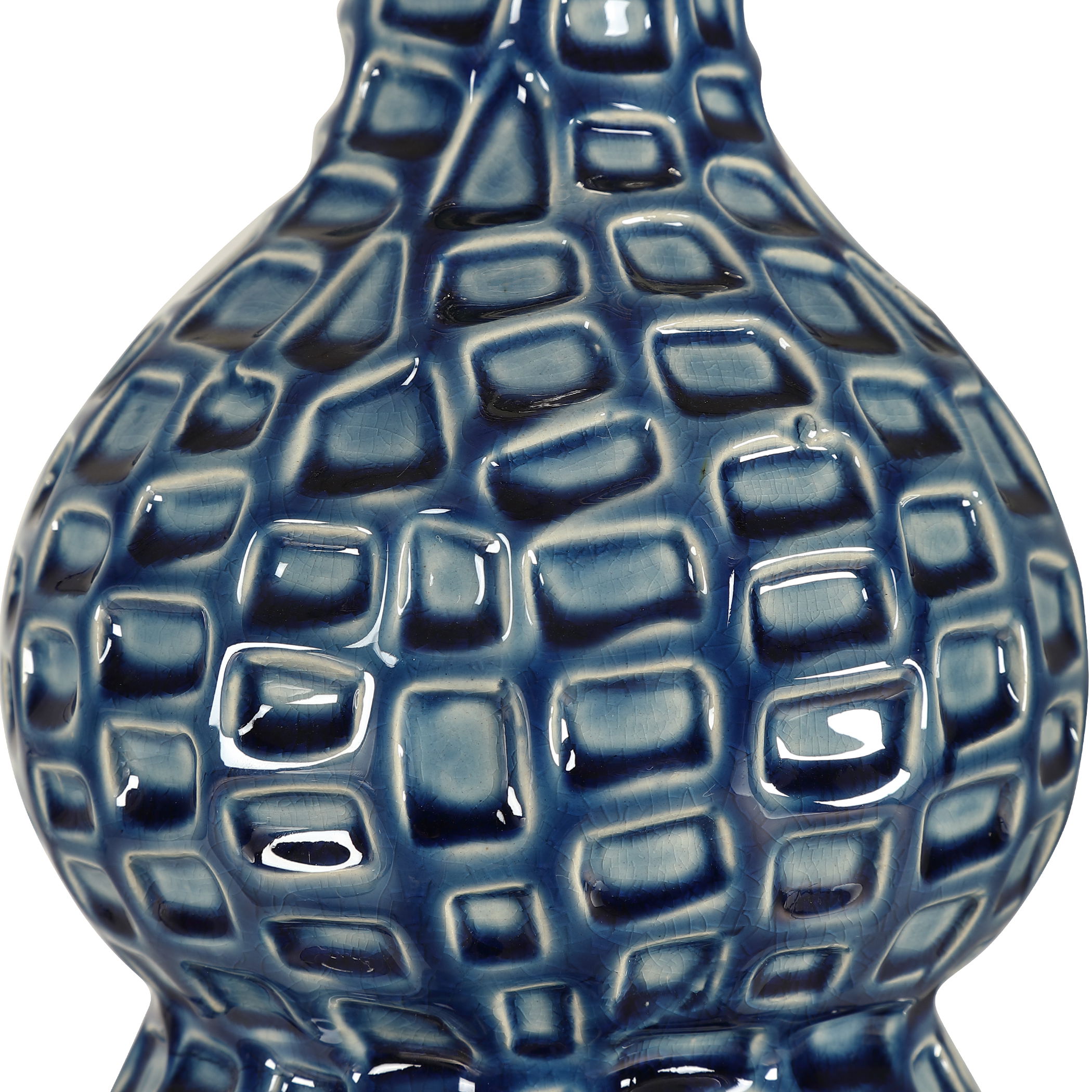 Holloway Cobalt Blue Table Lamp large image 