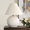 Meryl Aged White Table Lamp thumbnail 2