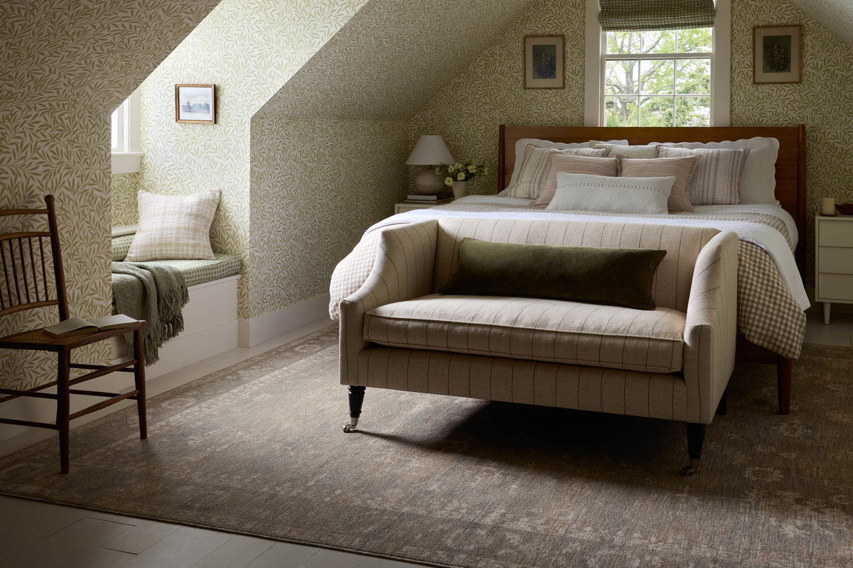 Chris Loves Julia x Loloi Louisa Rug, 5'3" length x 5'3" width View 3