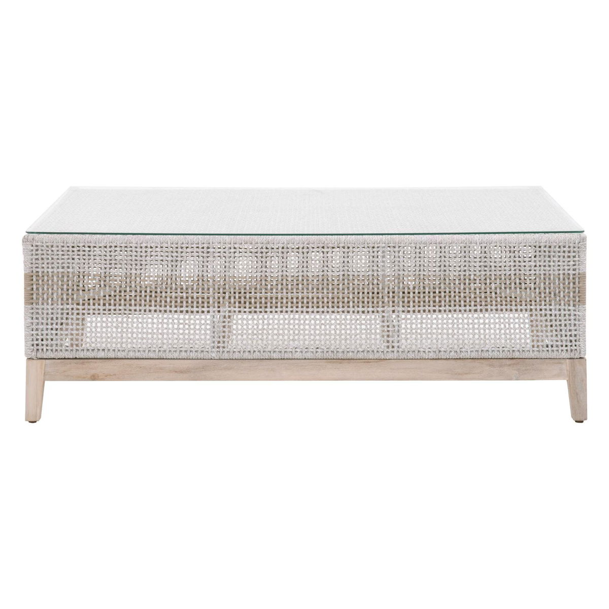 Tapestry Outdoor Coffee Table, by Essentials for Living, 50" width x 17" height x 28" depth View 1