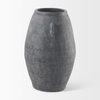 Zuma  Dark Gray Ceramic Floor Vase, by Mercana, 27.17" length x 20.47" width x 31.89" height thumbnail 5