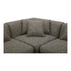 Lowtide Classic L-shaped Modular Sectional Stone Tweed thumbnail 5