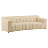 Mitzy Sofa Sand, Sofas & Sectional by Dovetail, 92.5" width x 29" height x 42.5" depth thumbnail 1