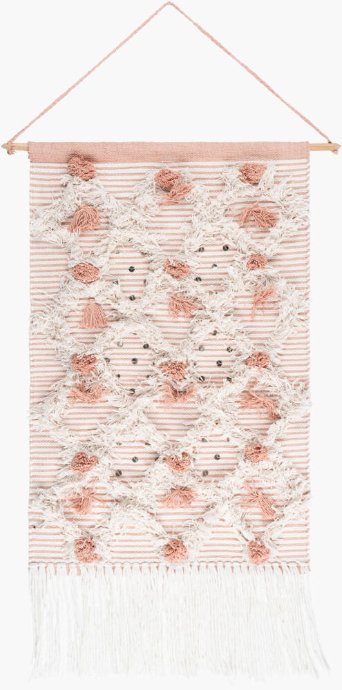 Kari Wall Hanging, by Surya, 14" width x 32" height