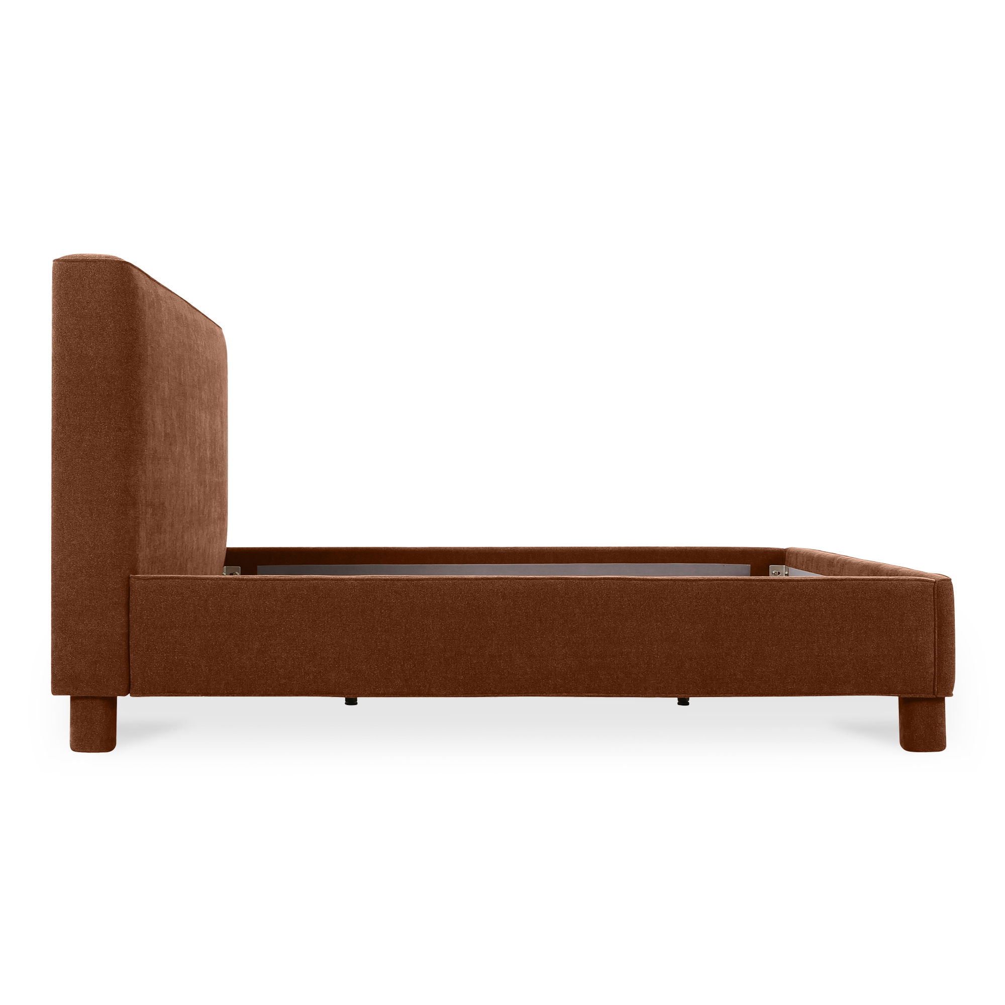 Ichigo Queen Bed Deep Orange large image 