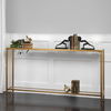Hayley Gold Console Table, Furniture by Uttermost, 60" width x 31" height x 10" depth thumbnail 5