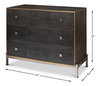 Grey Shagreen Dresser, by Sarreid, 1'8" length x 3'6" width x 2'10" height thumbnail 13