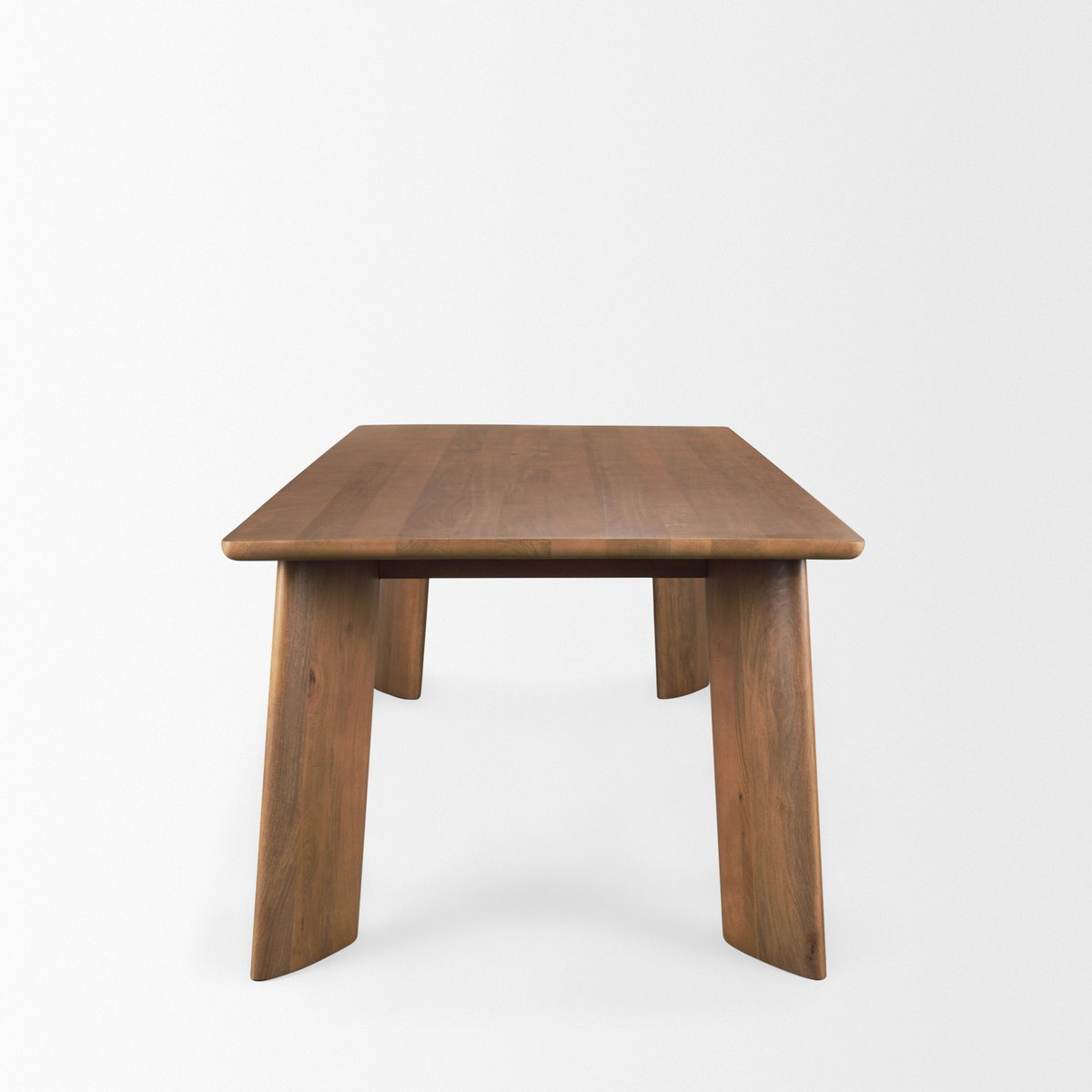 Jonan 94'L x 42'W Rectangular Dining Table | Med Brown Wood | Seats 8, by Mercana, 94" length x 42" width x 30" height View 8