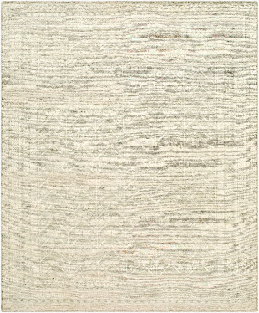 Ceren Handmade Rug, by Surya, 1'6" length x 1'6" width