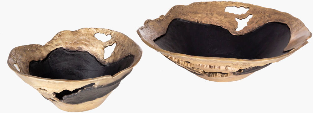 Ambrosia Decorative Bowl, by Surya, 12" width x 5" height