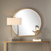 Cabell Gold Mirror, by Uttermost, 3'6" width x 3'3.25" height x 2" depth thumbnail 2