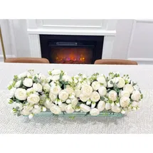 Online Designer Living Room Roses Arrangement in Vase