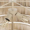 Marimba 40 L x 40 W x 24 H Natural Cane 6 Tier Chandelier, by Mercana, 40" length x 40" width x 24" height thumbnail 8