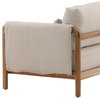 Milburne Outdoor Sofa Beige, Sofas & Sectional by Dovetail, 88" width x 35.35" height x 34" depth thumbnail 6