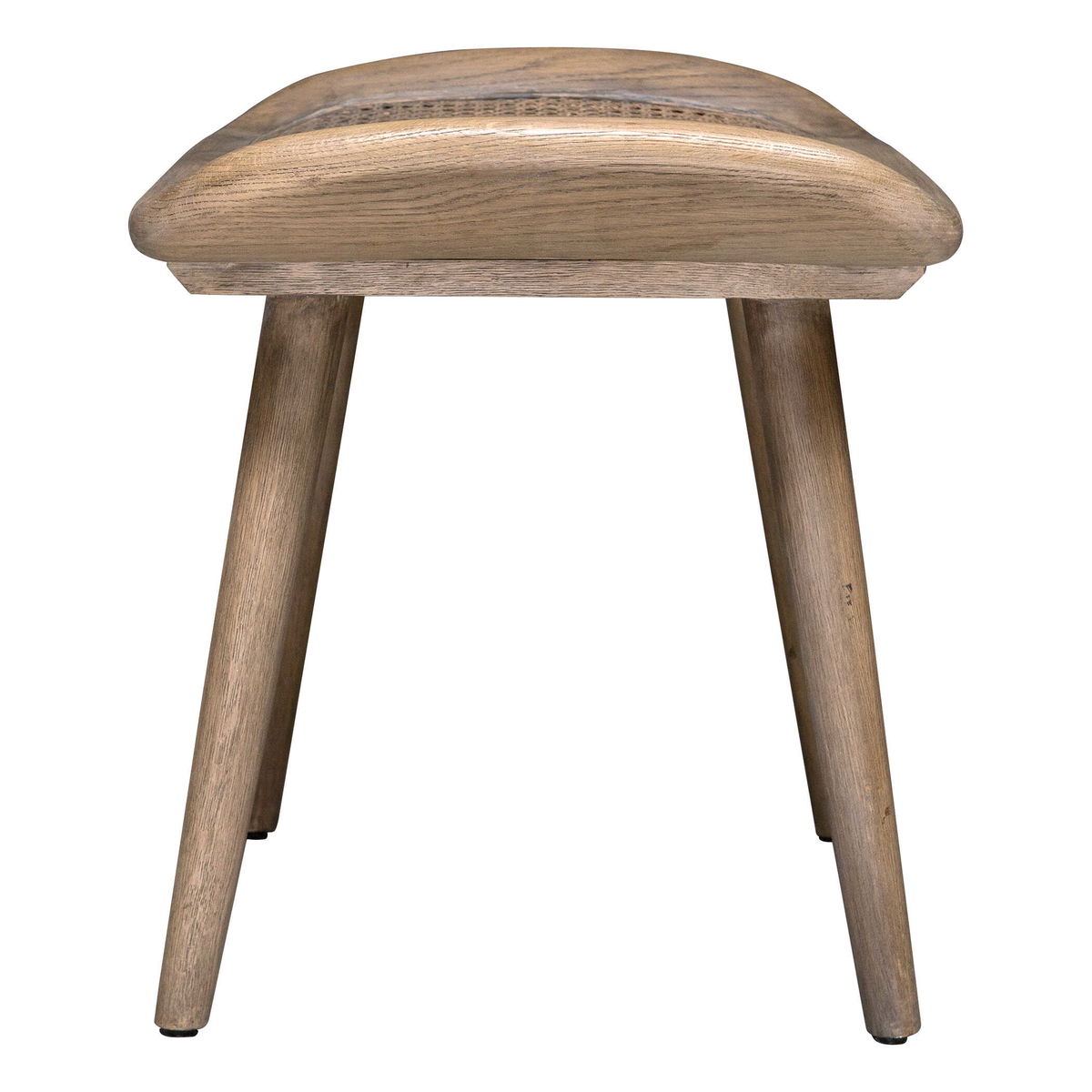 Arne Scandinavian Small Bench, Benche by Uttermost, 22" width x 19" height x 17" depth View 6
