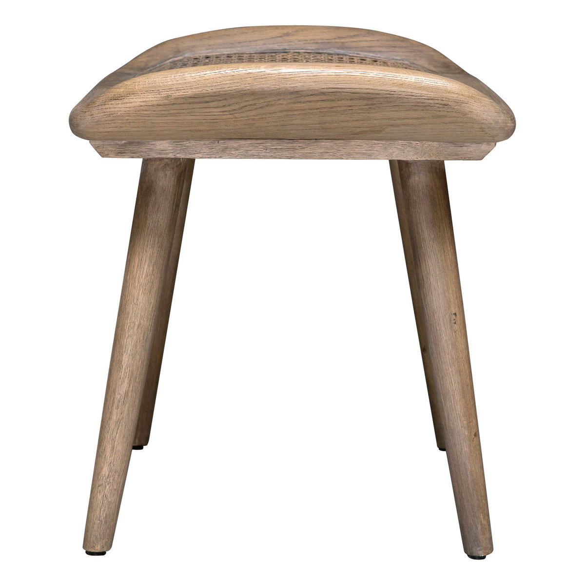 Arne Scandinavian Small Bench, Benche by Uttermost, 22" width x 19" height x 17" depth View 6